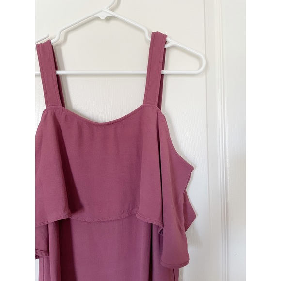 Aritzia Wilfred Ellipse cold shoulder dress - Picture 4 of 5